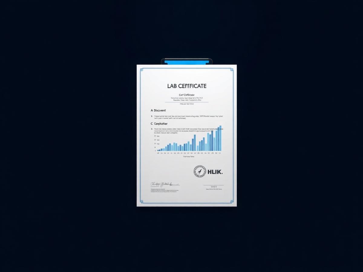 Certificate of Analysis