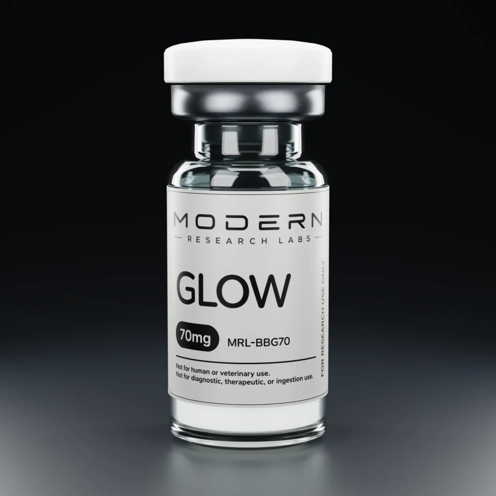 Modern Research Labs GLOW 70 mg vial