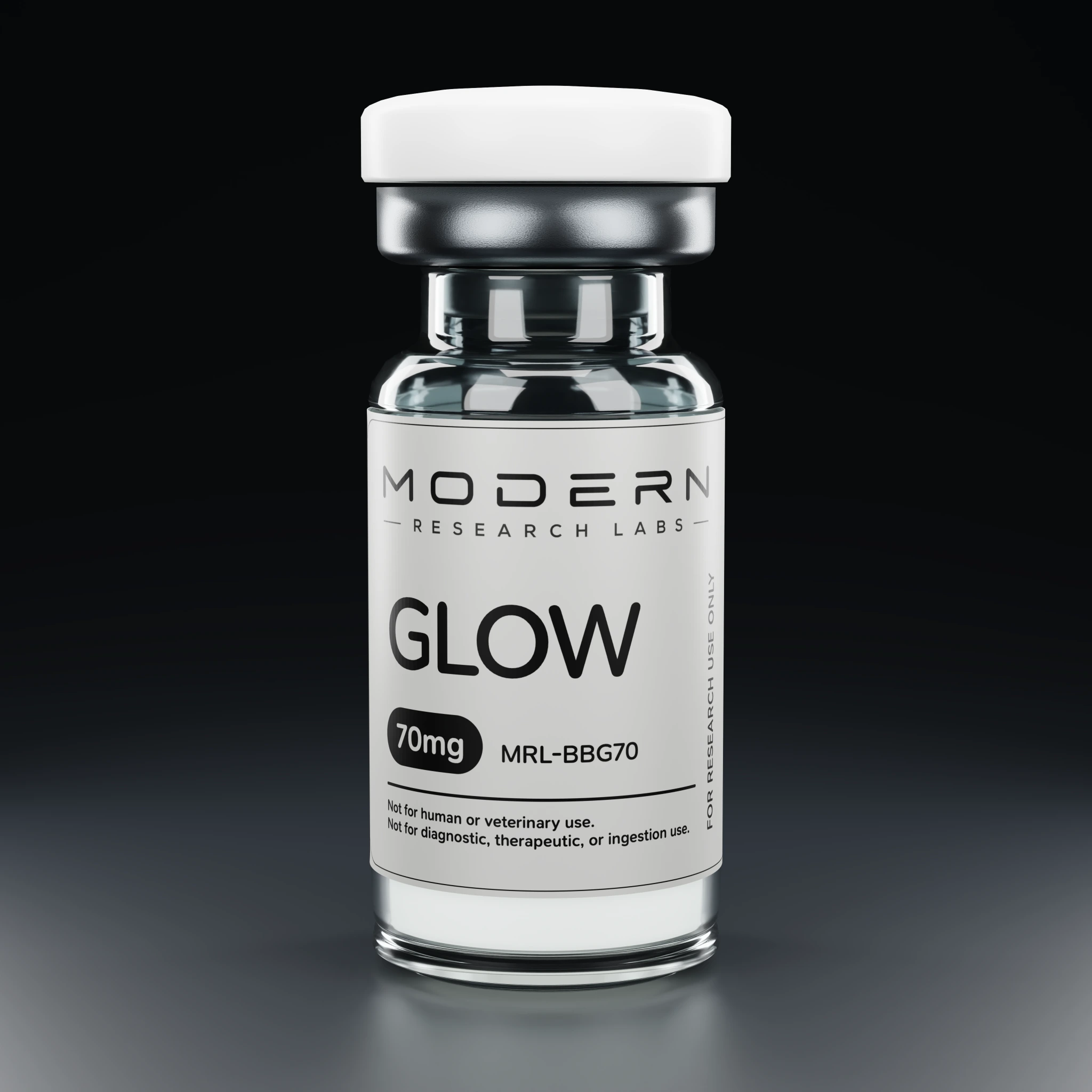 Modern Research Labs GLOW 70 mg vial